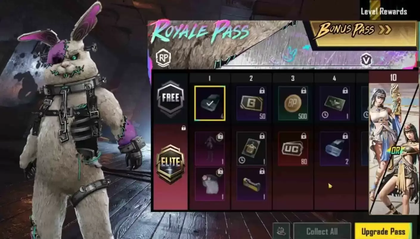 PUBG Mobile A12 Royale Pass: утечка скинов и наград раскрыты