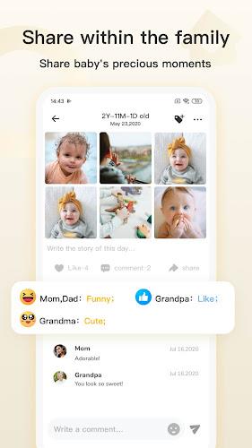 Bebememo - Smart Baby Journal Captura de tela 4