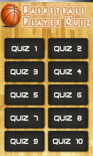 Basketball Players Quiz Captura de pantalla 1