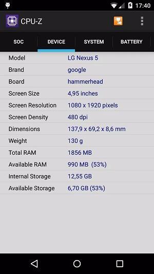 CPU Z Capture d'écran 2