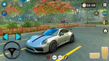 US Car Driving School Games 3D Captura de tela 2