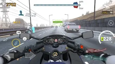 Racing Motorist : Bike Game Captura de pantalla 3