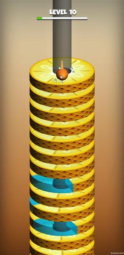 Stack Ball Fruit Crush Captura de tela 4