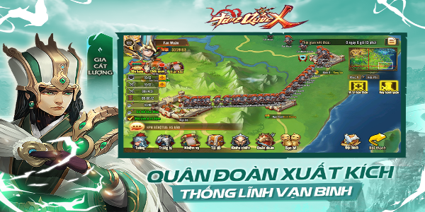 TAM QUỐC X Captura de tela 1