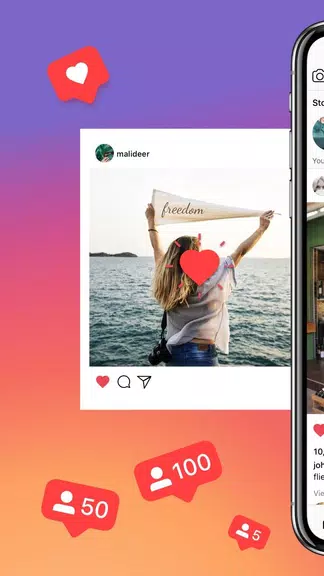 InstaPlus - Love Social New Capture d'écran 1