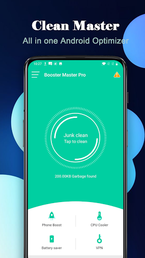 Booster Master Pro- Booster, Cleaner，Fast VPN スクリーンショット 1