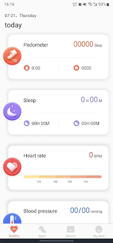 ZGfit 스크린샷 2