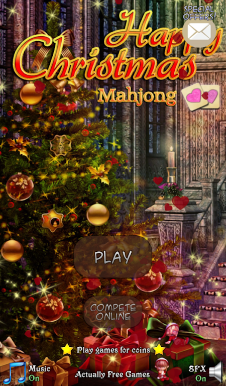 Hidden Mahjong Happy Christmas應用截圖第1張