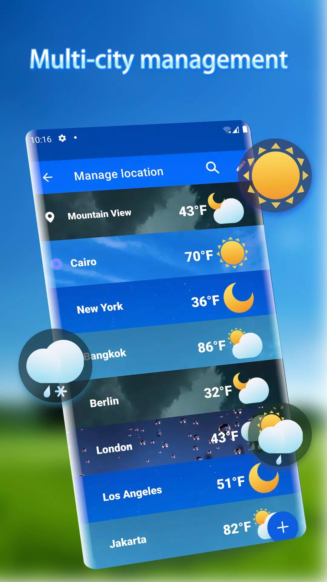Local Weather Alerts - Widget Capture d'écran 3
