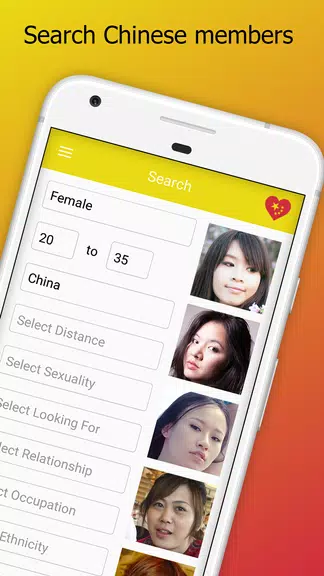 China Date - Chinese Dating & Beijing Chat & Asia Captura de pantalla 3