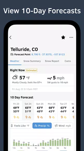 OpenSnow: Snow Forecast स्क्रीनशॉट 2