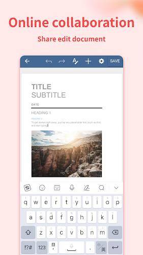 Document Editor:Word,Sheet,PDF Captura de tela 4