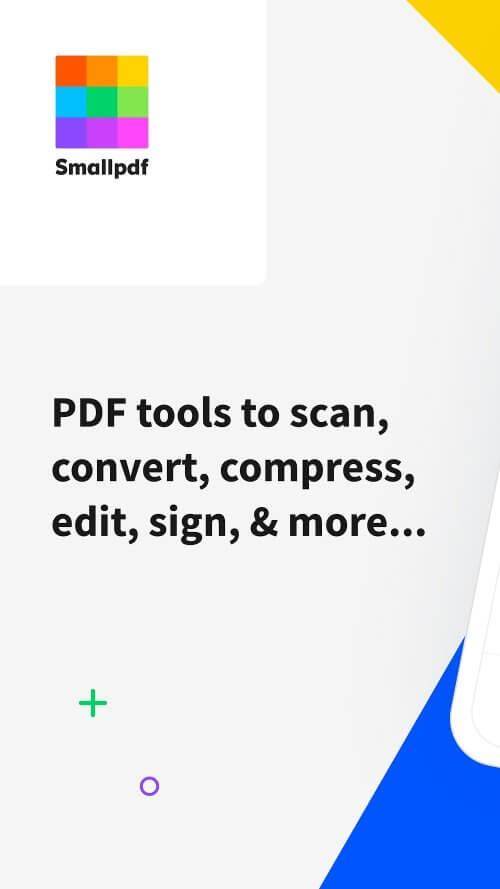 Smallpdf: 扫描、转换、压缩、编辑、签名PDF应用截图第1张