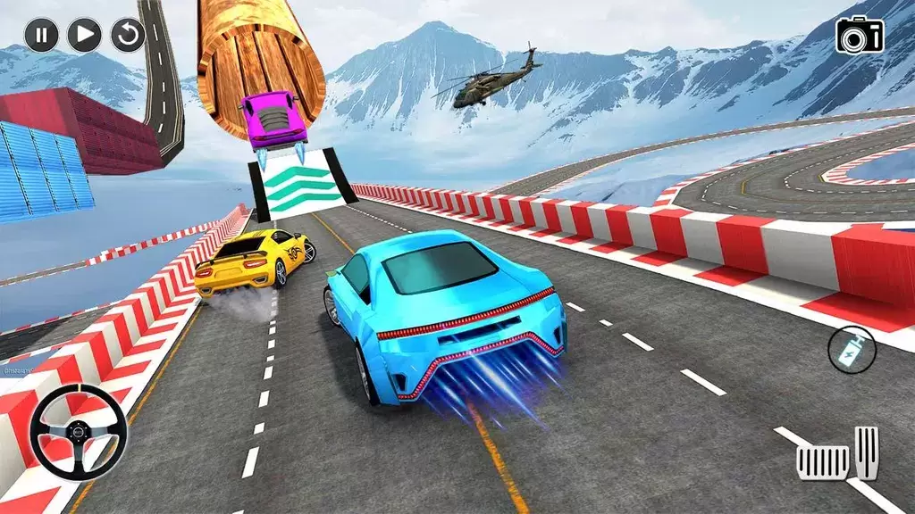 Mega Ramp Car Stunt course 3D Capture d'écran 3