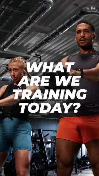 Gymshark Training: Fitness App Captura de tela 1