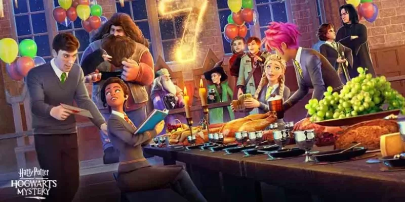 Harry Potter Game은 실제 생활과 가상 경품으로 7 주년을 기념합니다.