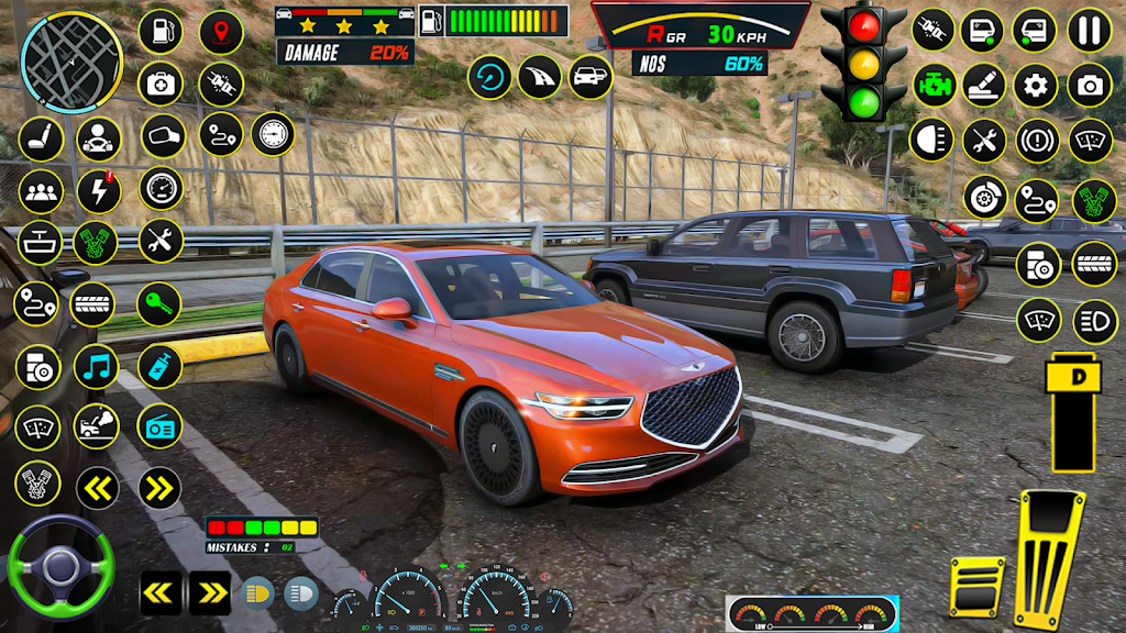 City Car Driving Game 3D 2024應用截圖第3張