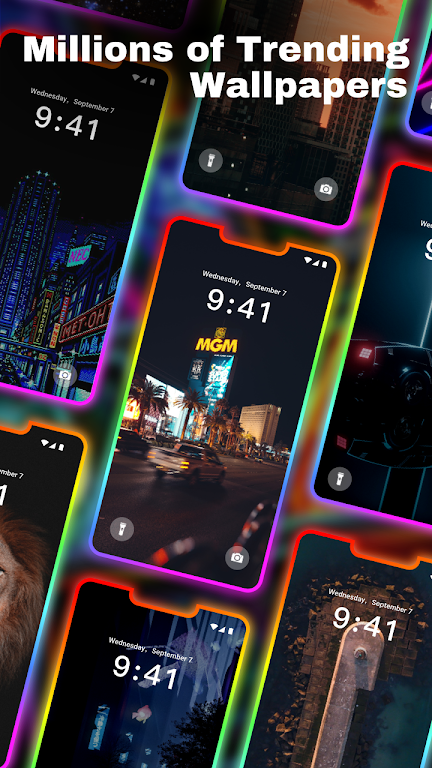 Homescreen: Wallpapers, Themes Captura de pantalla 3