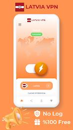 Latvia VPN - Private Proxy Capture d'écran 1