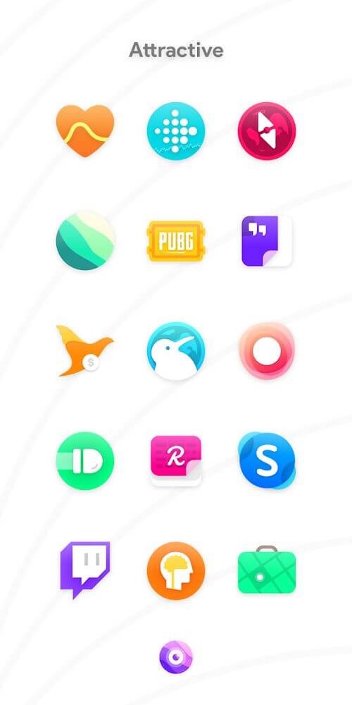 Nebula Icon Pack Mod Capture d'écran 2