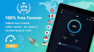 Free VPN Super™ -Fast & Secure Captura de tela 2