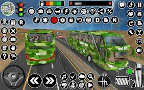 Army Coach Bus Simulator Games Captura de tela 3