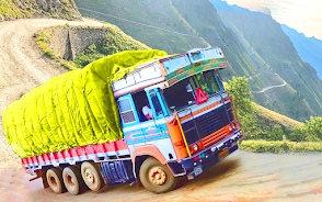 Indian Cargo Truck Driving 3D Screenshot 1