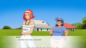 Pink World 2 (Farm Edition) - A Bimbofication Visual Novel Screenshot 1