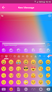 SMS Messages Glass Gradient Captura de pantalla 4