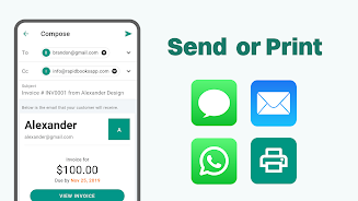 Invoice Maker & Template Captura de tela 4