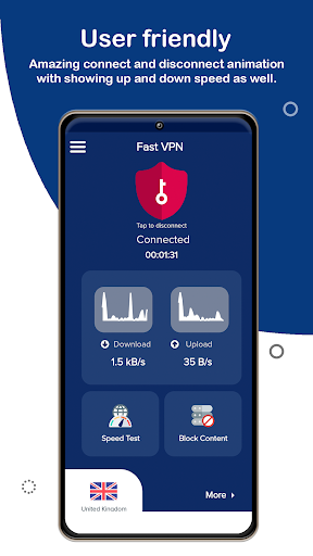 Fast VPN Proxy - Safe Internet Captura de tela 2