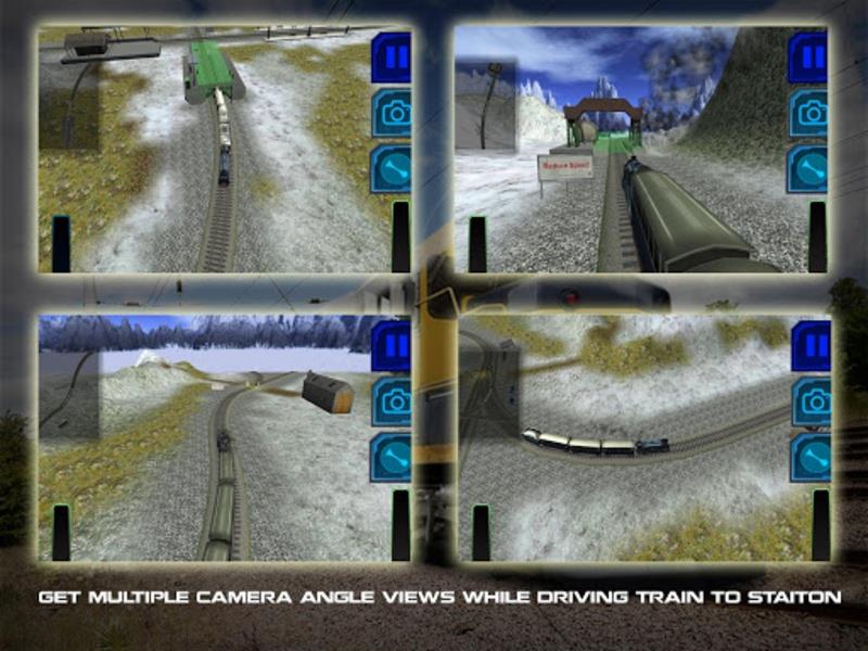 Train Drive Simulator 3D Captura de pantalla 1