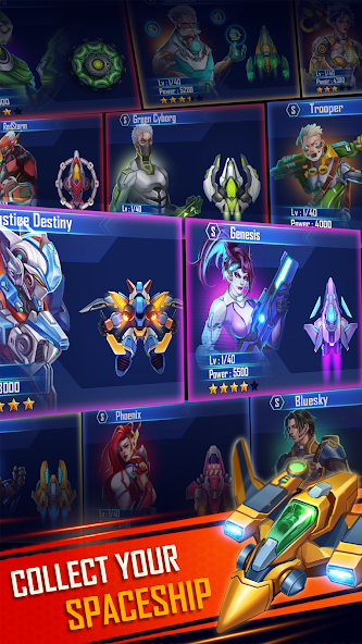 WindWings: Galaxy attack Pro Скриншот 3
