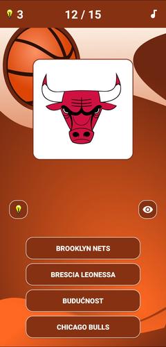 Basketball Logo Quiz Captura de tela 1