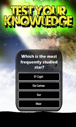 Astronomy Trivia Capture d'écran 2