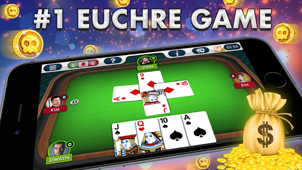 Euchre Plus Captura de pantalla 1