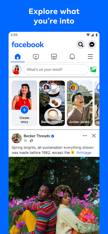 Facebook older version Screenshot 3
