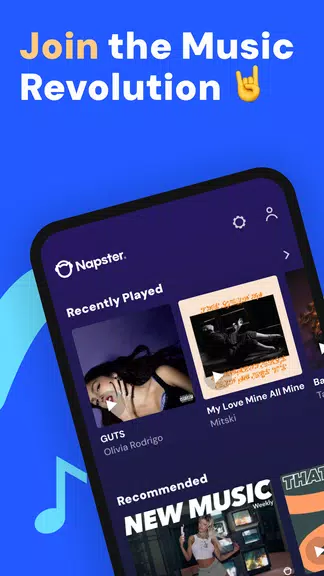 Napster स्क्रीनशॉट 1