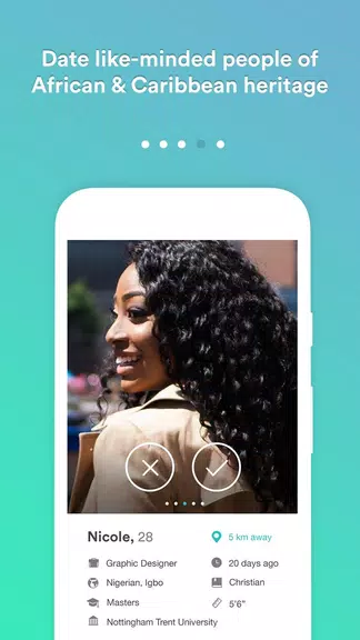 Africlick - African Black Dating & Networking App Screenshot 2