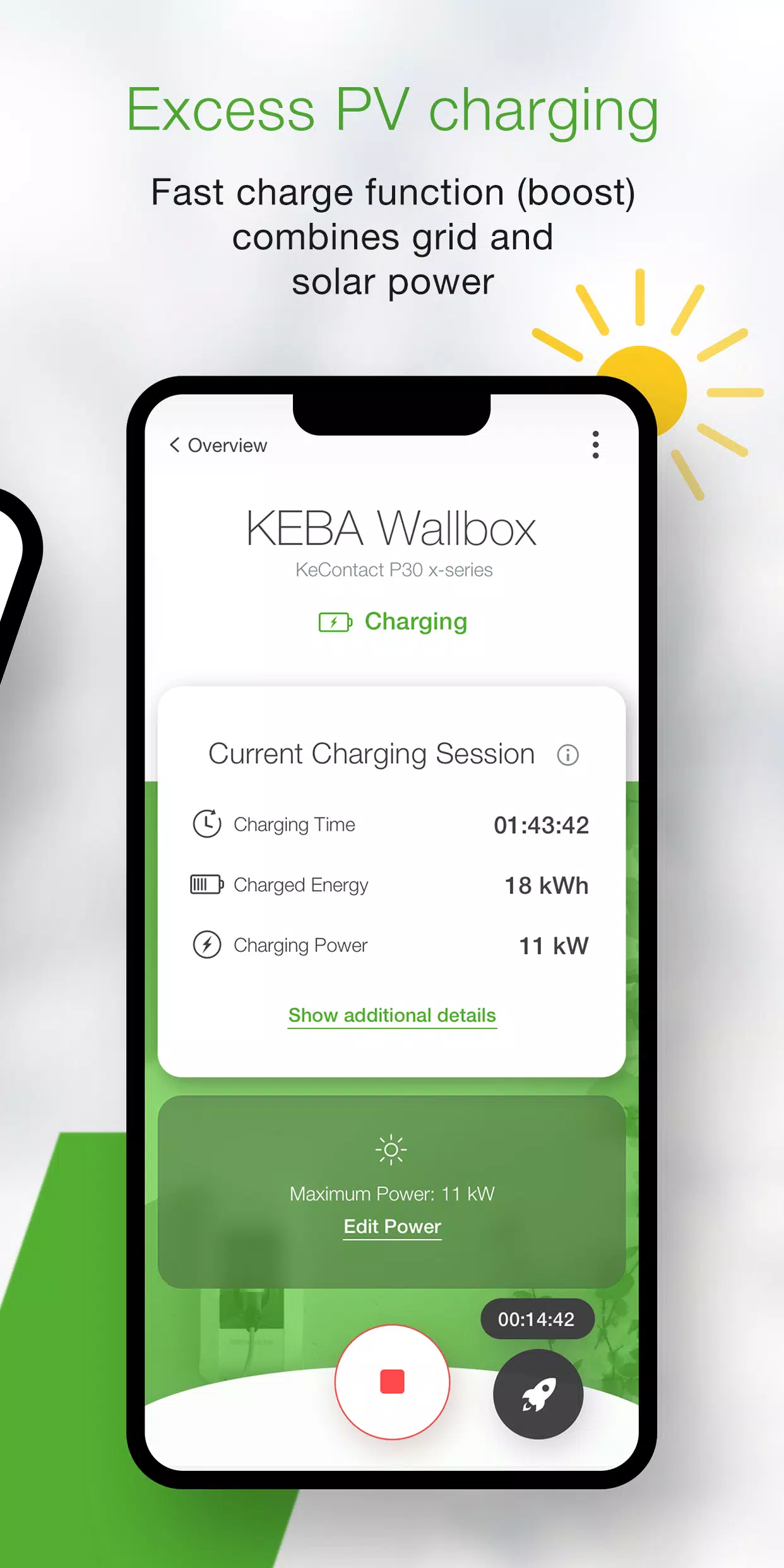 KEBA eMobility App Capture d'écran 4