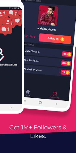 TikFollowers - Get Free Tiktok Followers and Likes Captura de pantalla 2