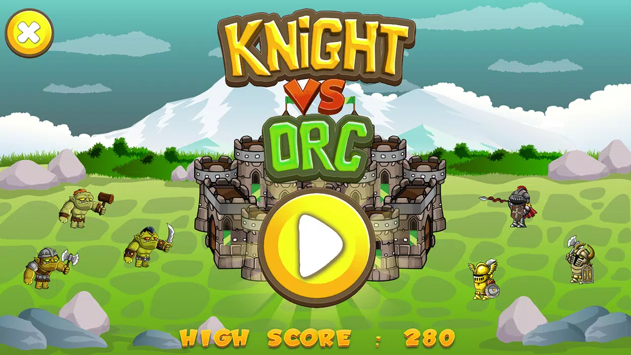 Knight vs Orc スクリーンショット 1