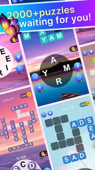 Word Games Master - Crossword Capture d'écran 3