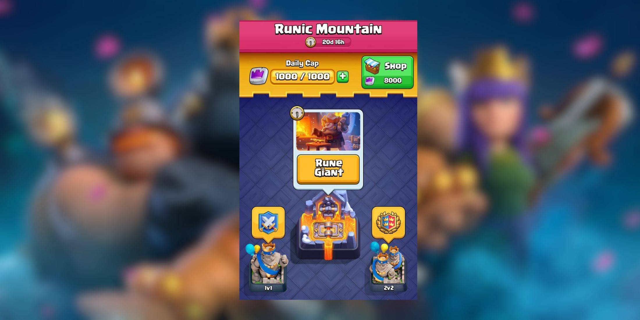 Clash Royale: Beste Decks für das Runenriesenereignis