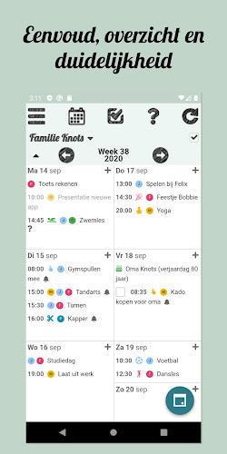 Klender, Familienagenda Screenshot 1