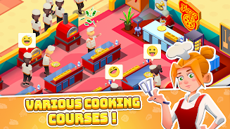 Idle Cooking School Captura de tela 2