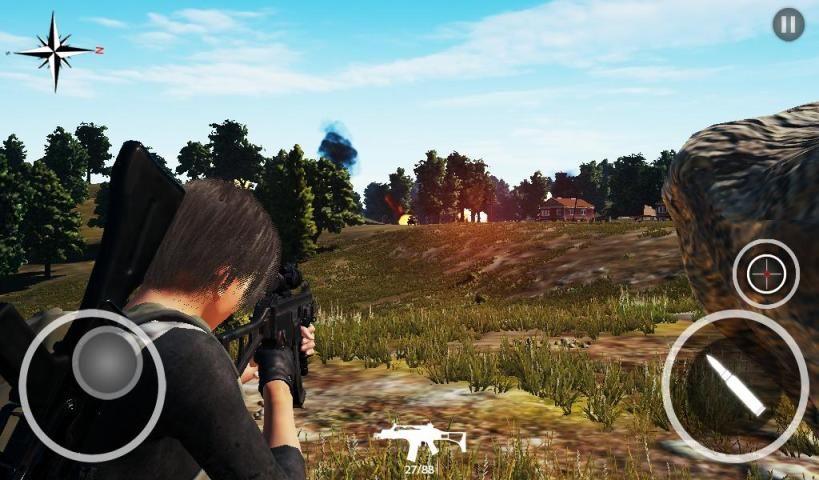 Mobile PUBG Battle Royal FPS應用截圖第1張