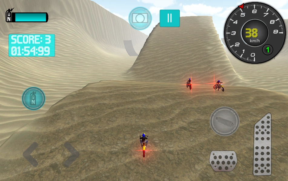 Bike Offroad Simulator Captura de pantalla 4