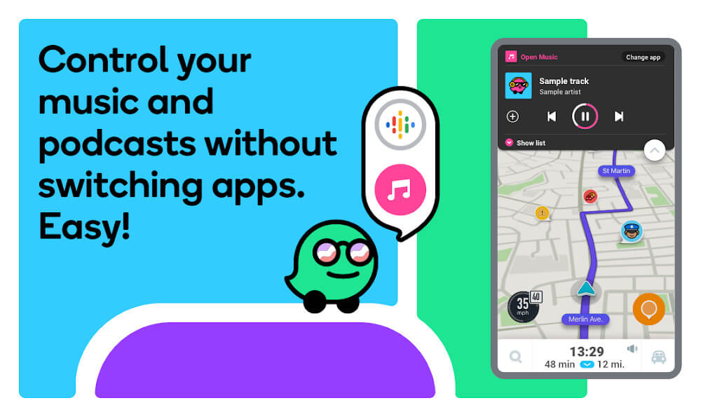 Waze - GPS, 지도와  소셜 교통정보 스크린샷 3