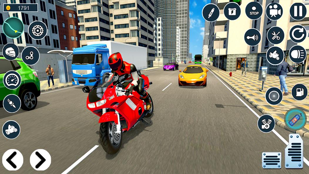 Moto Bike Racing: Bike Games Captura de tela 3